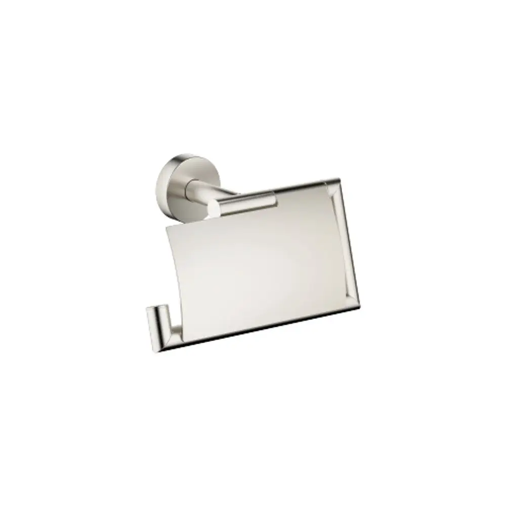 DORNBRACHT Papierrollenhalter mit Deckel SERIENSPEZIFISCH 83510979 Platin gebürstet, 83510979-06 Galeriebild 1